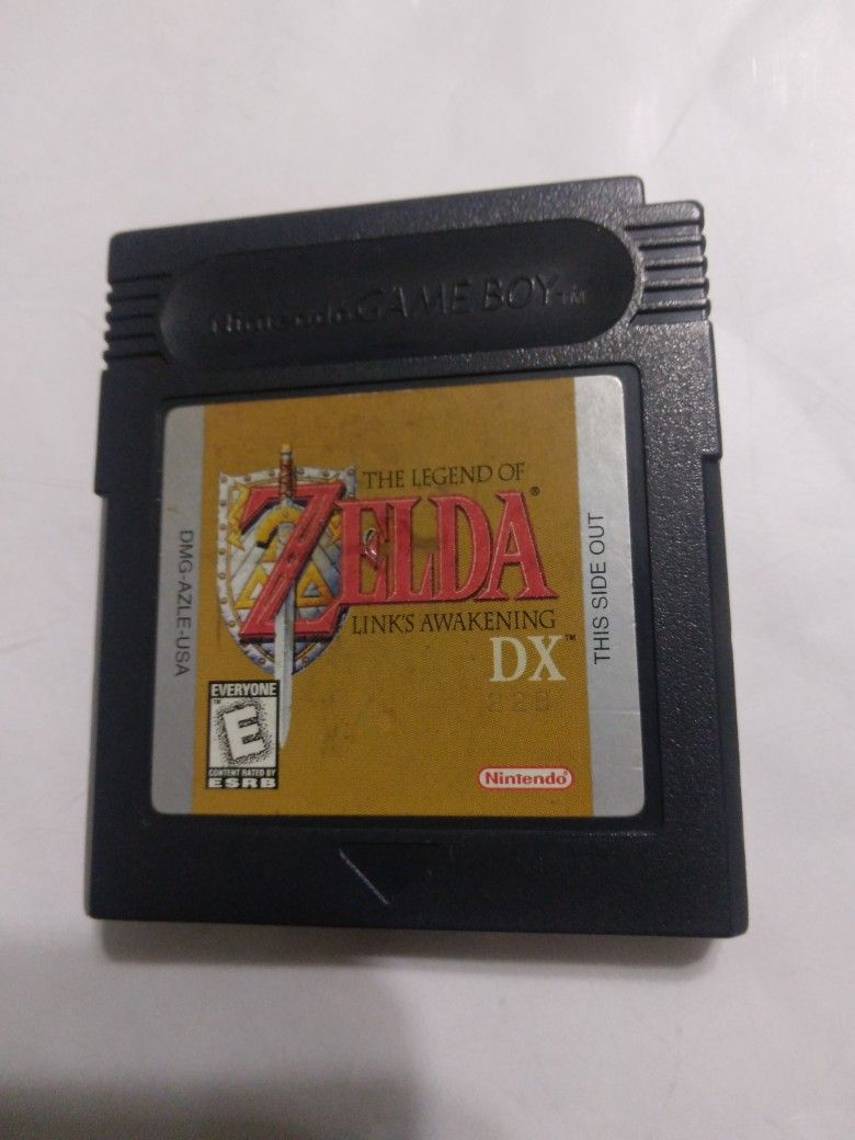 Nintendo Game Boy Game The Legend Of Zelda Link Awaken DX Use