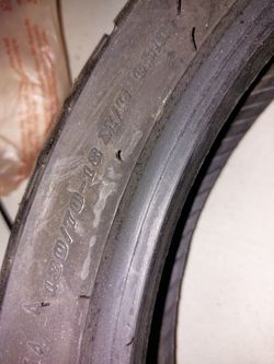 130/70-18 Dunlop Motorcycle Tire (New)