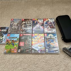 9 Nintendo Switch Games + Accessories - Fire Emblem, Minecraft, Sonic, Valkyria Chronicles…