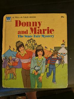 1977 DONNY AND MARIE WHITMAN STATE FAIR MYSTERY BOOK