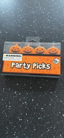 Halloween 🎃 Party Picks 12ct