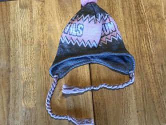 ASU Sun Devil Grey-Pink Beanie … Toboggan style Hat