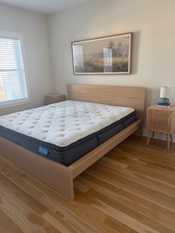 Ikea King Size Bed Frame-Excellent Condition