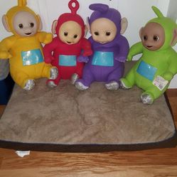 HUGE  Plush TELE-TUBBIES