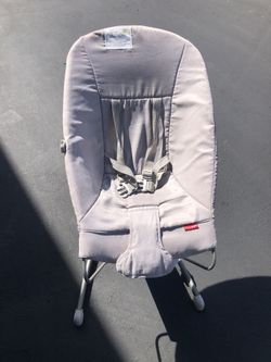 Adjustable tall baby bouncer