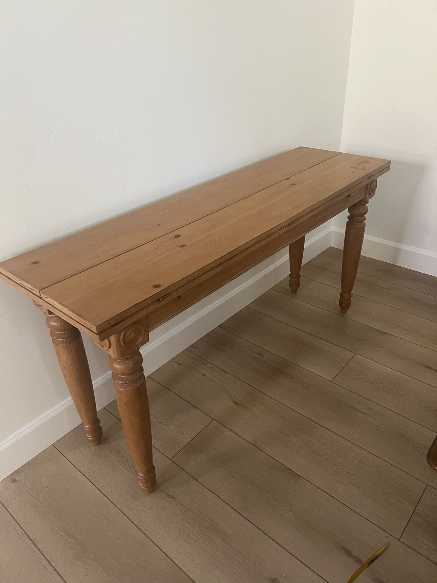 Pine vintage table 