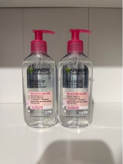 Garnier foaming facial cleaner
