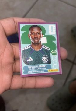 Panini FIFA Marwan Alsahafi Sticker Card