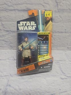 Hasbro 2010 Star Wars Saga Legends OBI-WAN KENOBI Figurine w/Battle Game Card