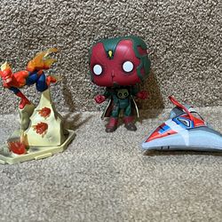 Marvel Funko Pop Vision Captain Marvel Figures & Plush Avengers ship