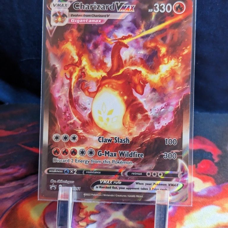 Pokmon TCG Charizard VMAX SWSH Black Star Promos SWSH261 Holo Promo for  Sale in Austin, TX - OfferUp