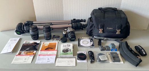 Canon EOS REBEL   EF-S18-55MM + Bundle