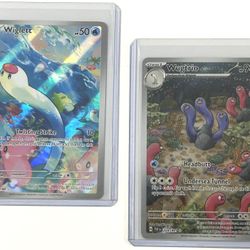 Pokemon Cards : Wiglett/Wugtrio
