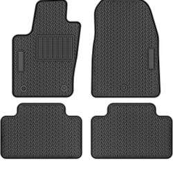 2D Floor Mats for 2016-2021 Jeep Grand Cherokee All Weather 1st 2nd Row Liners