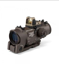 ELCAN SpecterDR 1x/4x dual-role combat optic.