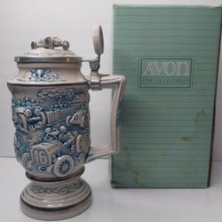 1989 AVON  RACING CAR STEIN  MADE IN BRAZIL.