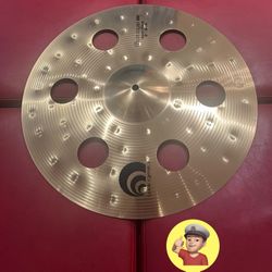 🔥 18” Ozone Trash Crash Cymbal for Drum Set 