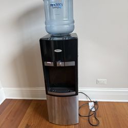 Whirlpool Stainless Steel Top-Loading Water Dispenser.