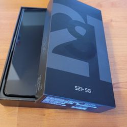 Samsung Galaxy S21 + Plus  5G ,128 GB Excellent Condition, With Free Phone Case And Premium Quality 3 Pack Screen Protector. $600