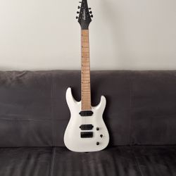 Jackson SLATxmg3-7 7 String Snow White Seymour Duncan