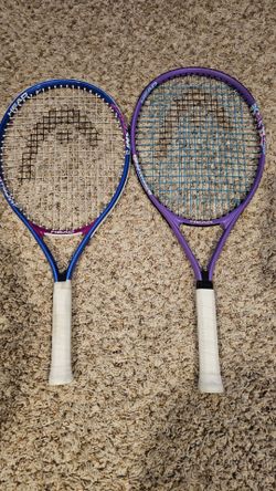 4 Head & Wilson Tennis Rackets Ages 5-9