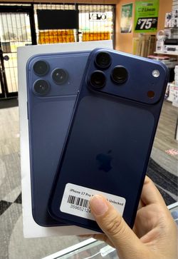 Unlocked - iPhone 17 pro max 256 Gb and clean imei
