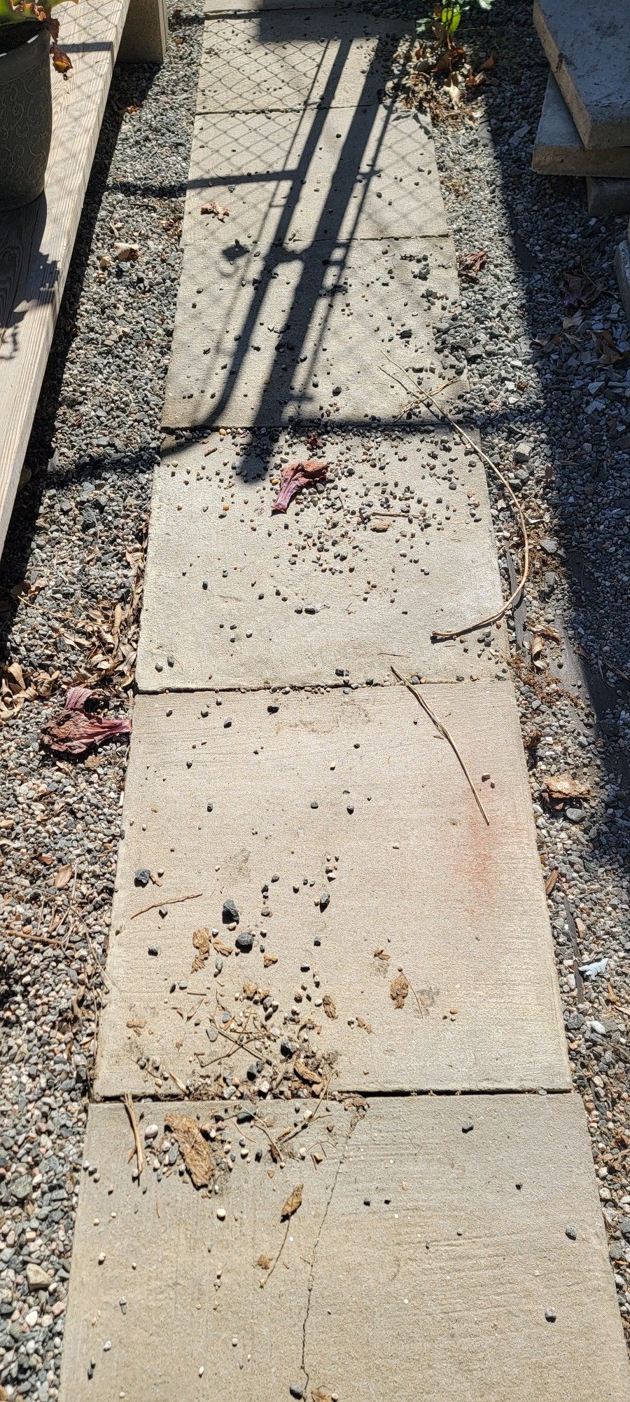 40 Large Concrete Pavers 23"x23" (Roughly) for Sale in Claremont, CA