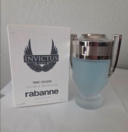 PACO RABANNE INVICTUS AQUA EAU DE TOILETTE 3.4OZ/100ML,  Travel Exclusive,  New In Box