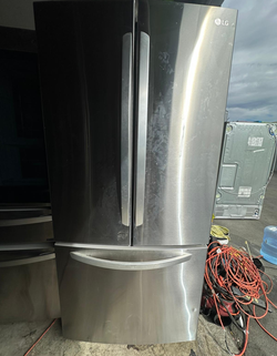 LG 3-Door French Door Refrigerator - Stainless Steel, Energy Star