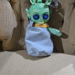 Star Wars Galactic Pals BABY RODIAN Plush Toy Doll & Carrying Bag Mattel 2022 Sci-fi Figure Stuffed