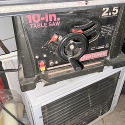 Craftsman 10inch Blade Table Saw 2.5 Horse Power 