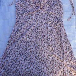 Floral Pink Dress 