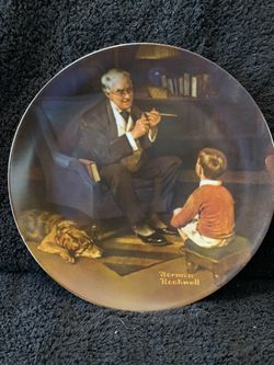 norman rockeeel plate