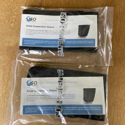  2 - ISO Preferred Knee Suspension Sleeves NEW In Package KN208 - Size Universal.