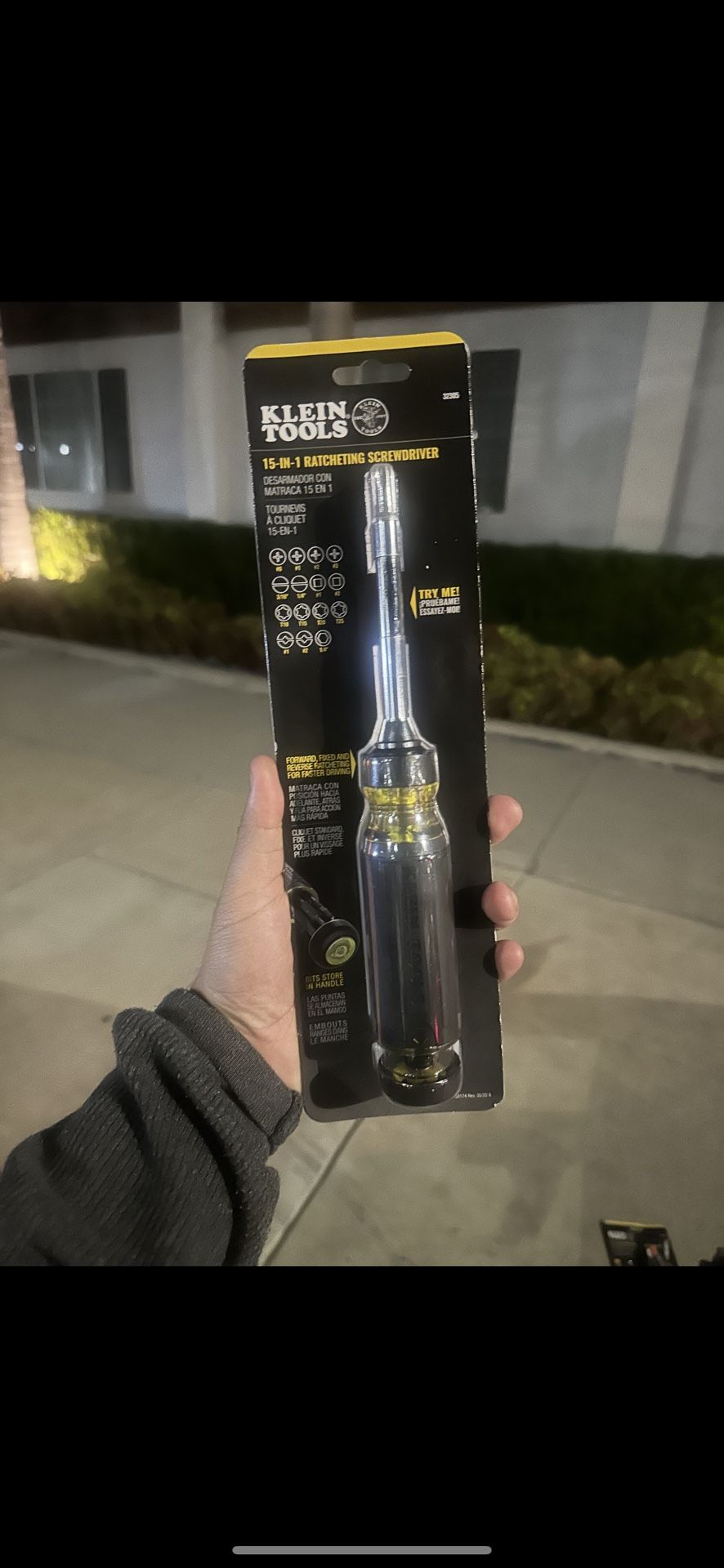 Klein Tools 15 In 1 Ratcheting Screwdriver