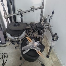 Electric Drum Set + Chair
