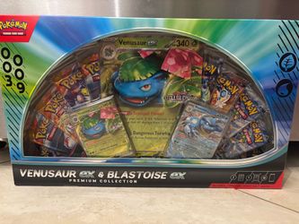 Venusuar and Blastoise EX PREMIUM COLLECTION