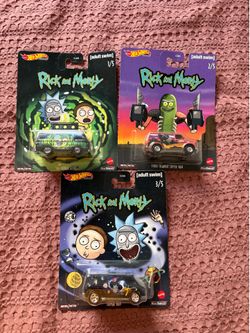 Rick and Morty hot wheels
