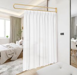 Privacy Metal U-Shaped Curtain
