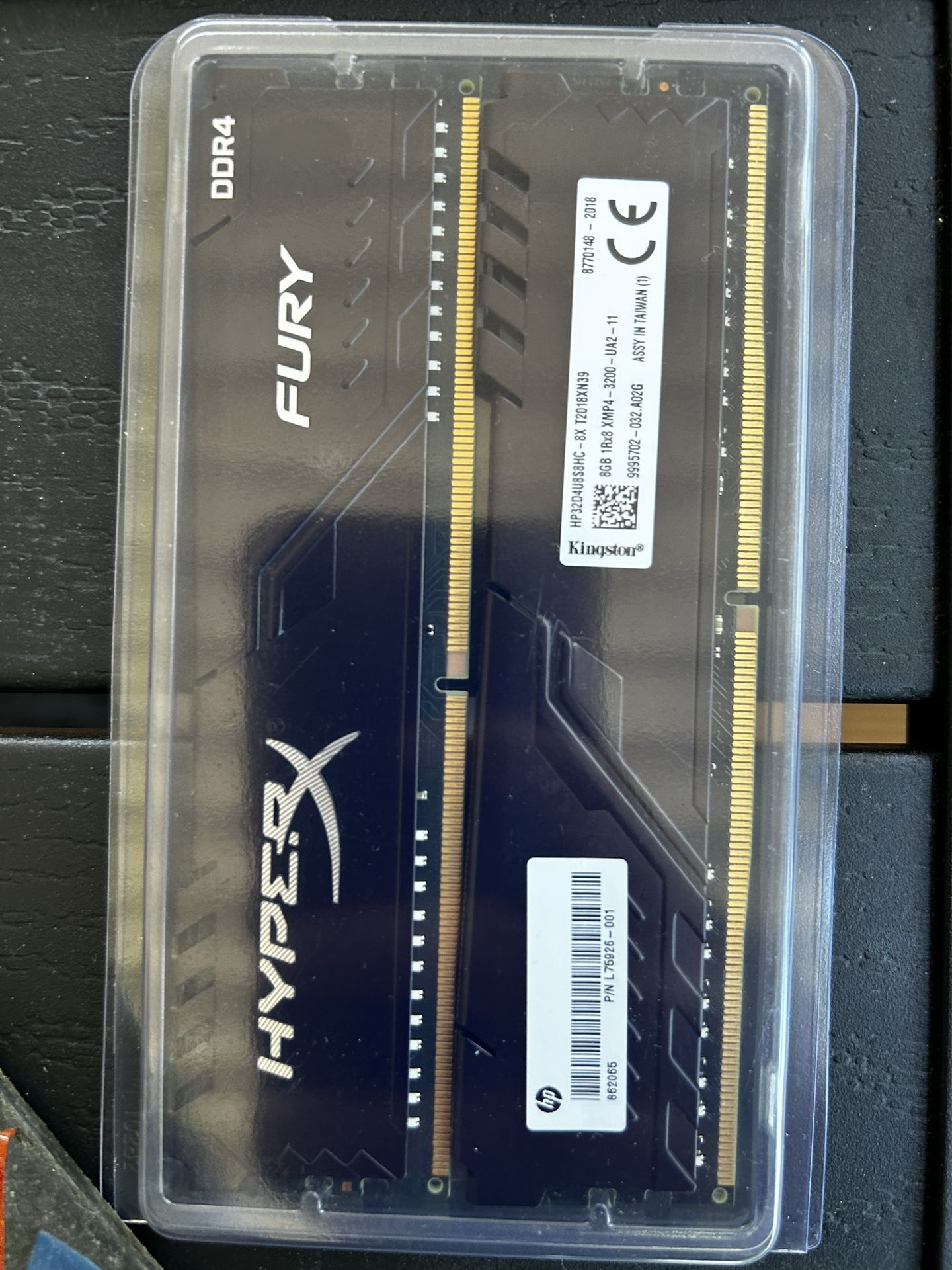 HyperX Fury16 GB (2x8 GB) DDR4 RAM