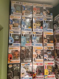 Mixed Funko Pops 