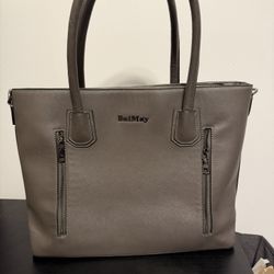 Structured School/Work Tote Bag – Good Condition – Strap Included 