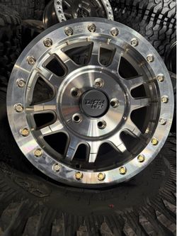 Huge. sale. On 15x7 4x137 5x4.5 Beadlock wheels machine or black for 35x10-15 Tires (We Finance…