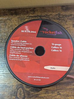 Rocketfish 16-Gauge Speaker Cable - 12 Feet (Remaining)
