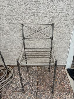 Metal bar chairs