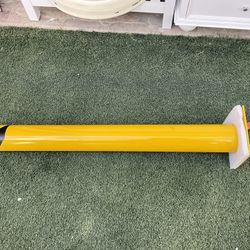 VEVOR 42 inch Safety Bollard 5.5-IN O.D 42-in Steel Bollard I have two of the poles for safety measures if anyone way need them i got them both up for