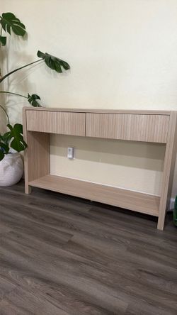 Console Table for entryway (Walnut)  $270