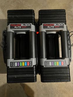PowerBlock Elite EXP Adjustable Dumbbells Pair