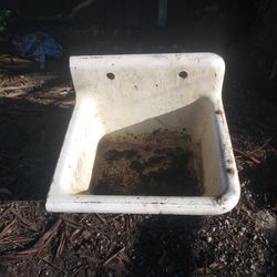 Antique Iron Sink