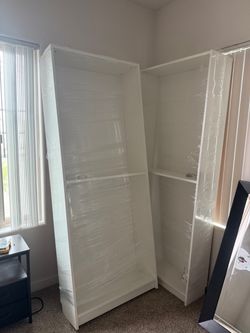 2 IKEA book shelf’s